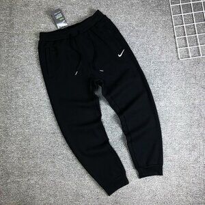 nike embroidered fleece sweatpants